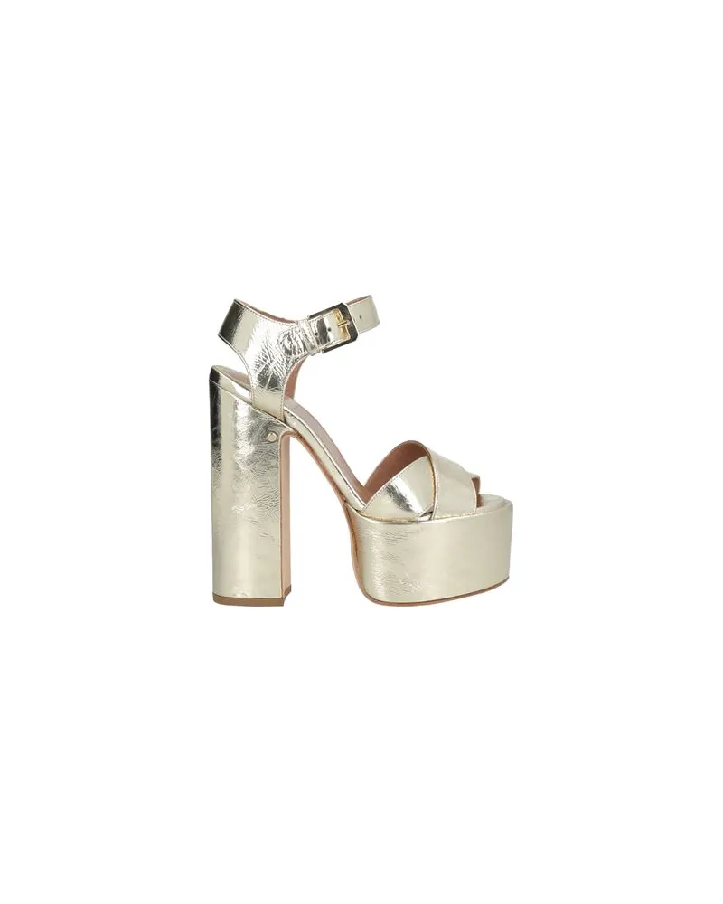 Laurence Dacade SCHUHE - Sandalenauf YOOX.COM Platin