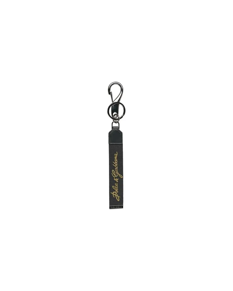 Dolce & Gabbana Kleinlederwaren - Schlüsselanhängerauf YOOX.COM Schwarz