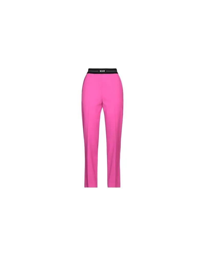 MSGM HOSEN & RÖCKE - Hosenauf YOOX.COM Fuchsia