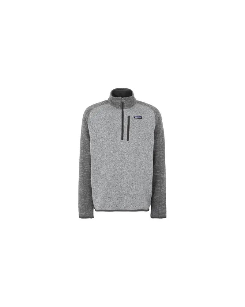 Patagonia M's Better Sweater 1/4 Zip  - STRICKWAREN - Rollkragenpulloverauf YOOX.COM Grau