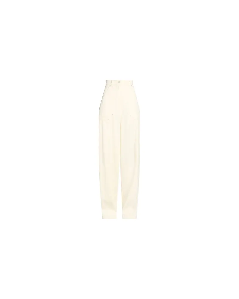Max Mara HOSEN & RÖCKE - Hosenauf YOOX.COM Elfenbein