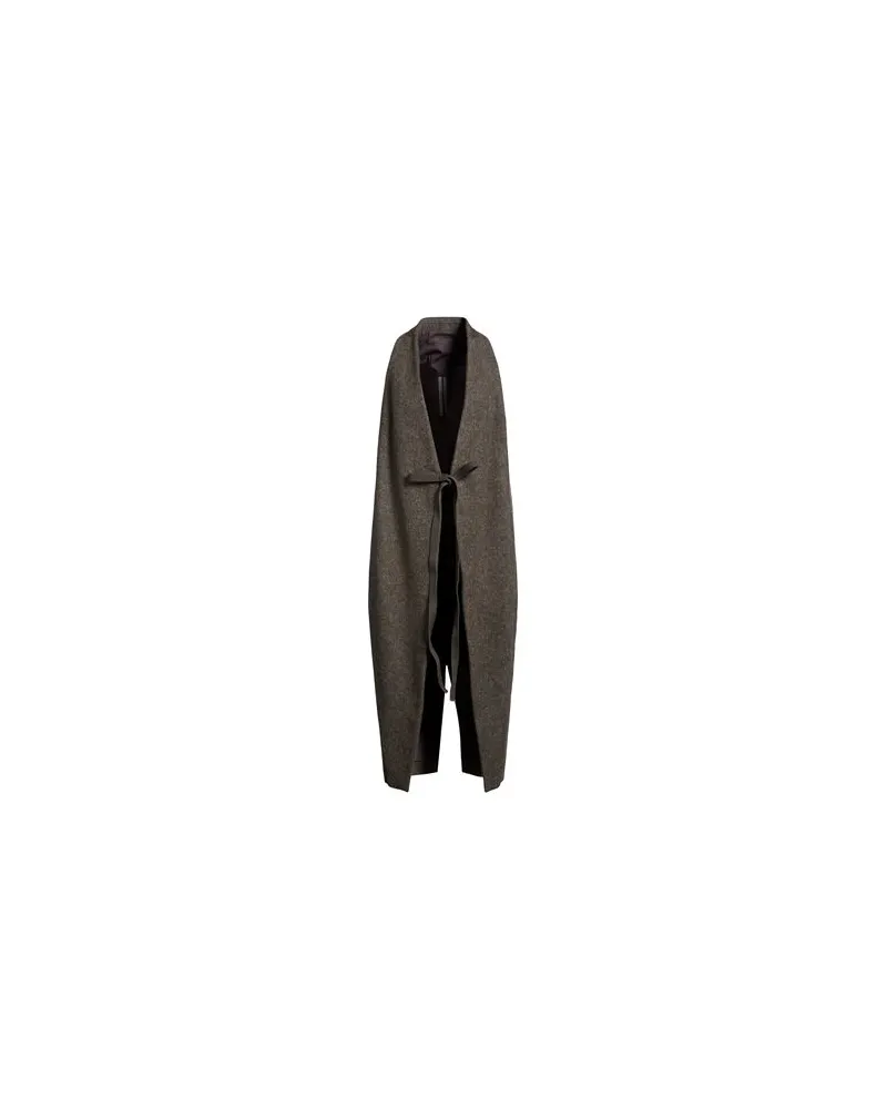 Rick Owens JACKEN & MÄNTEL - Mäntelauf YOOX.COM Dunkelgrün