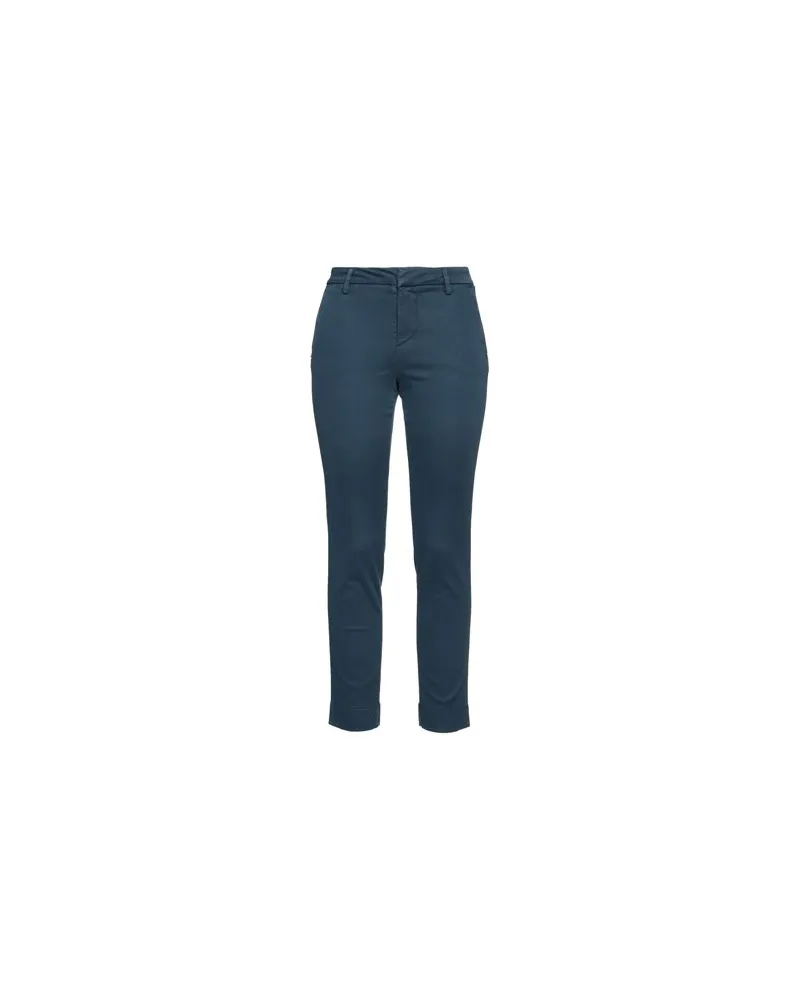 Re-HasH HOSEN & RÖCKE - Hosenauf YOOX.COM Marineblau