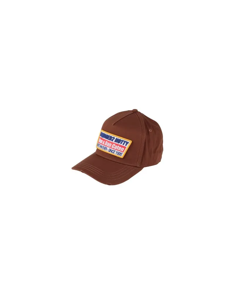 Dsquared2 ACCESSOIRES - Mützen & Hüteauf YOOX.COM Braun
