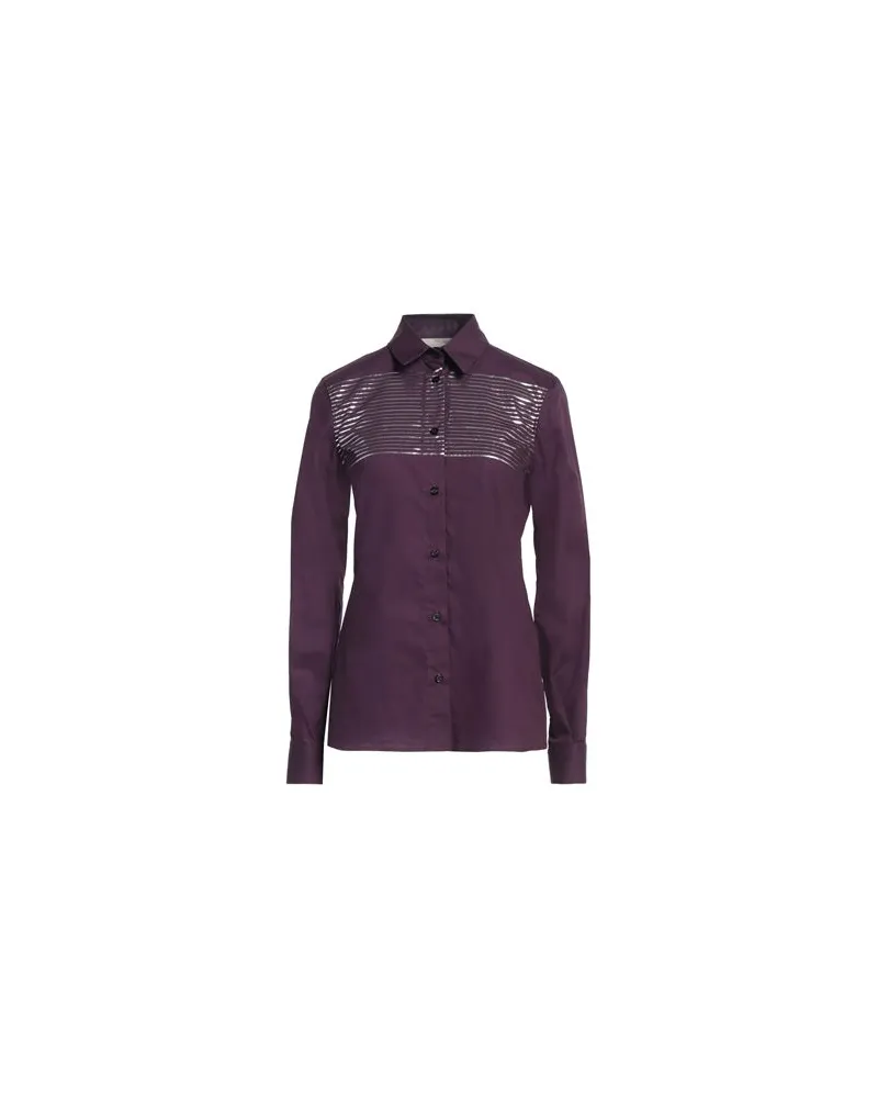 Frankie Morello TOPS - Hemdenauf YOOX.COM Pflaume