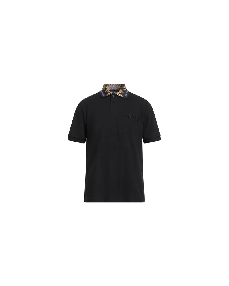 Versace Jeans TOPS - Poloshirtsauf YOOX.COM Schwarz