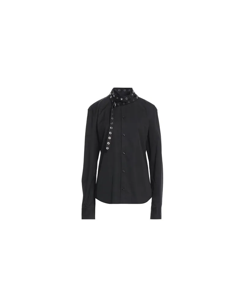 OFF-WHITE TOPS - Hemdenauf YOOX.COM Schwarz