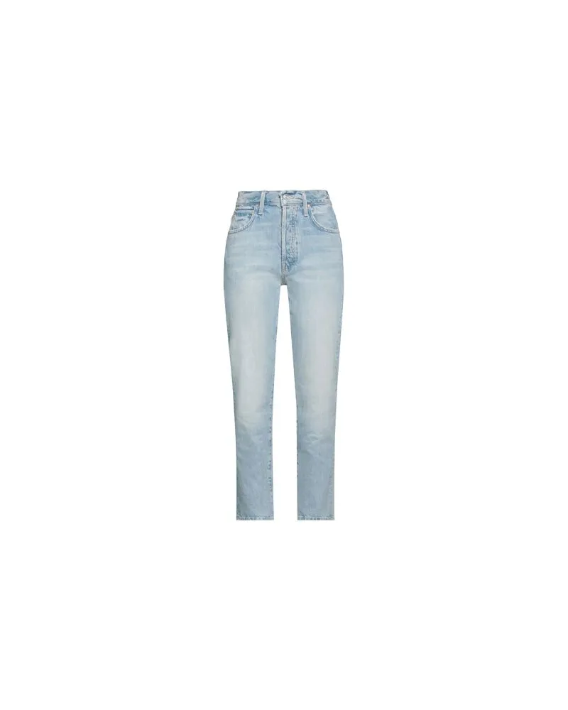 Mother HOSEN & RÖCKE - Jeanshosenauf YOOX.COM Blau