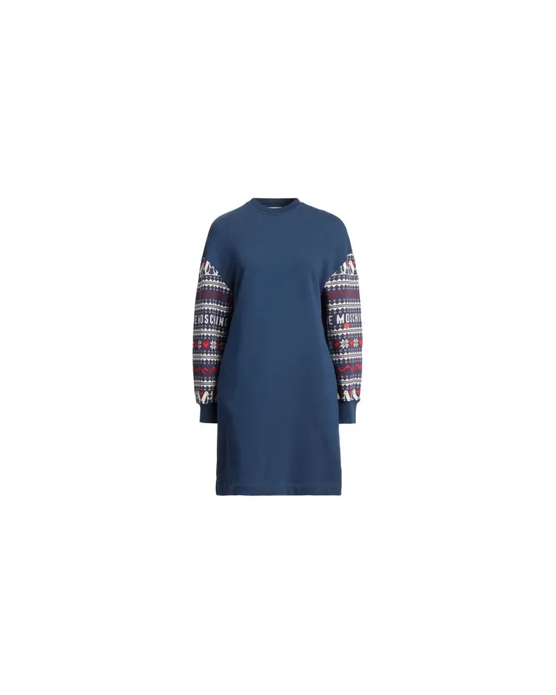 Moschino KLEIDER - Mini-Kleiderauf YOOX.COM Marineblau