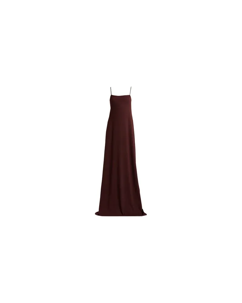Fabiana Filippi CASHMERE - KLEIDER - Maxi-Kleiderauf YOOX.COM Schokobraun