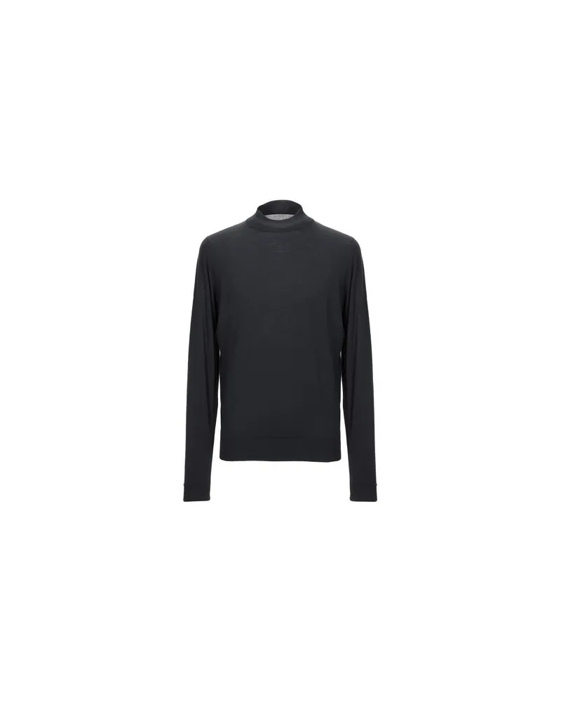 John Smedley STRICKWAREN - Rollkragenpulloverauf YOOX.COM Schwarz
