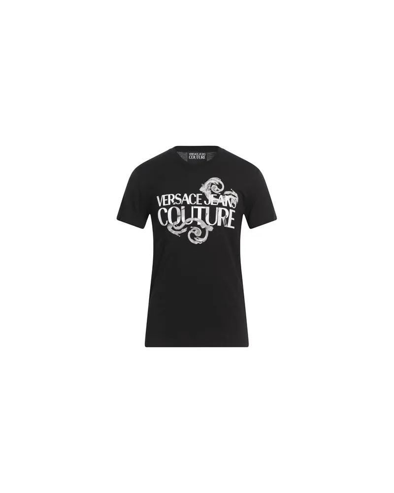 Versace Jeans TOPS - T-shirtsauf YOOX.COM Schwarz