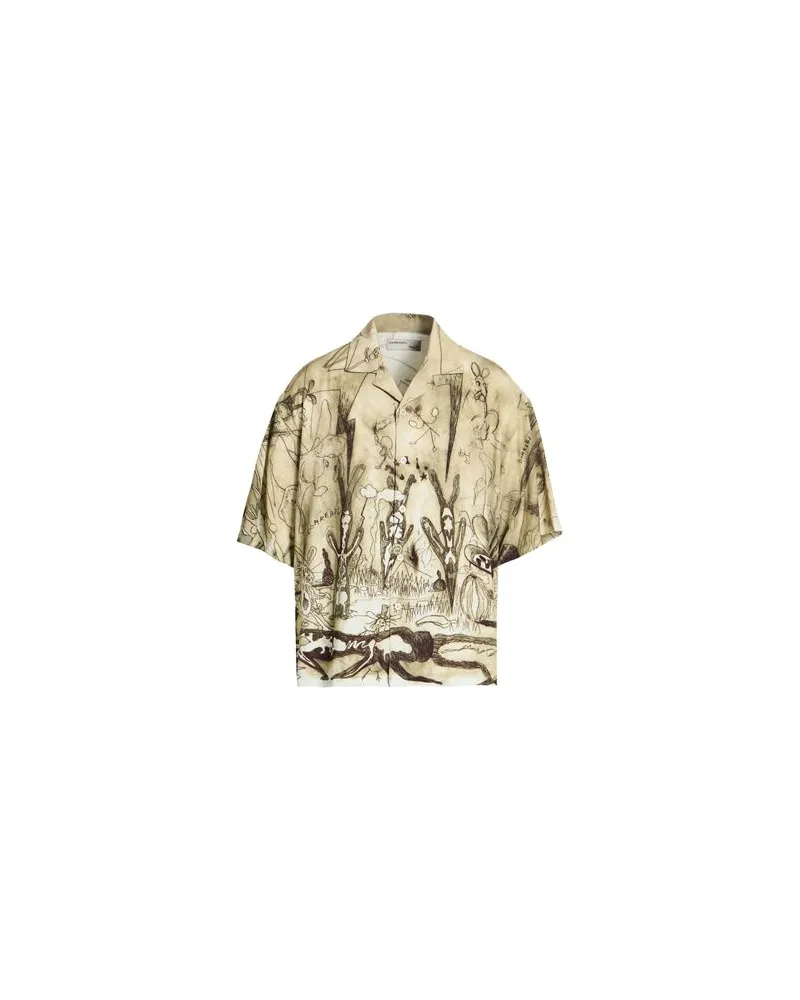 DOMREBEL TOPS - Hemdenauf YOOX.COM Salbeigrün