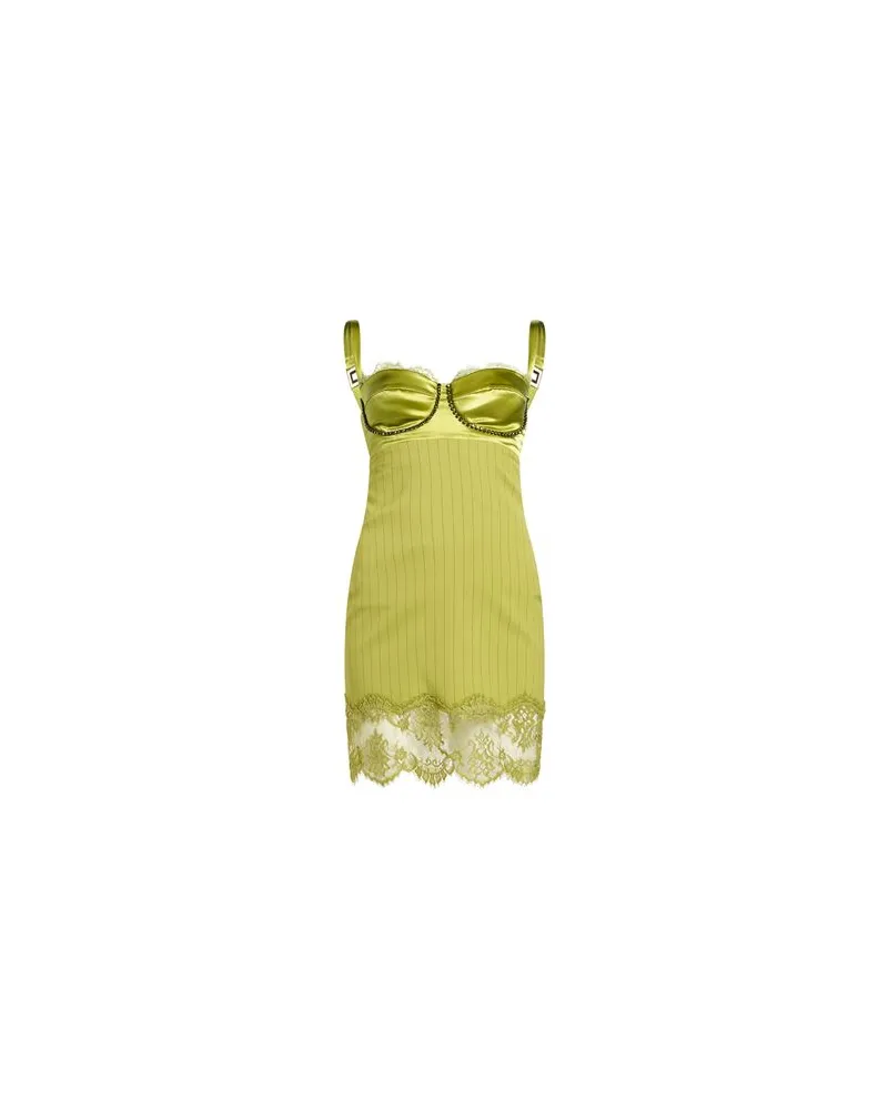 Elisabetta Franchi KLEIDER - Mini-Kleiderauf YOOX.COM Grün