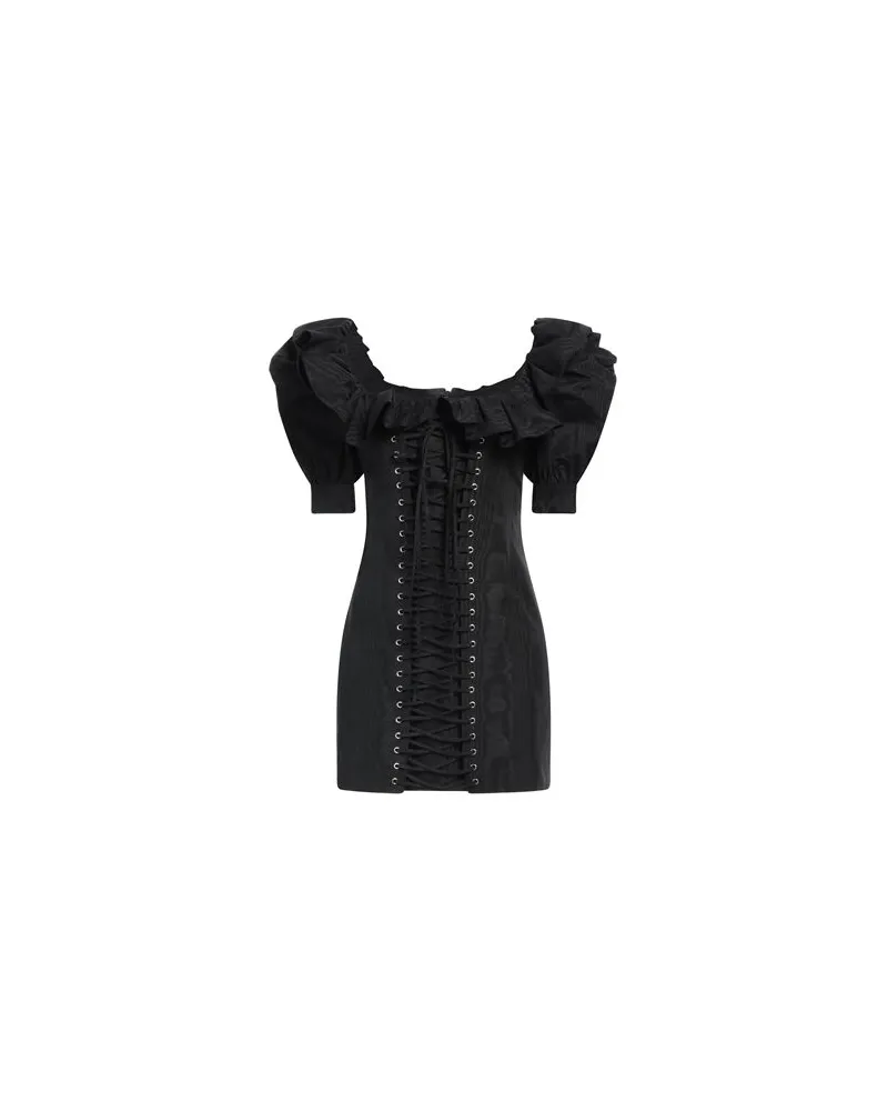 Alessandra Rich KLEIDER - Mini-Kleiderauf YOOX.COM Schwarz