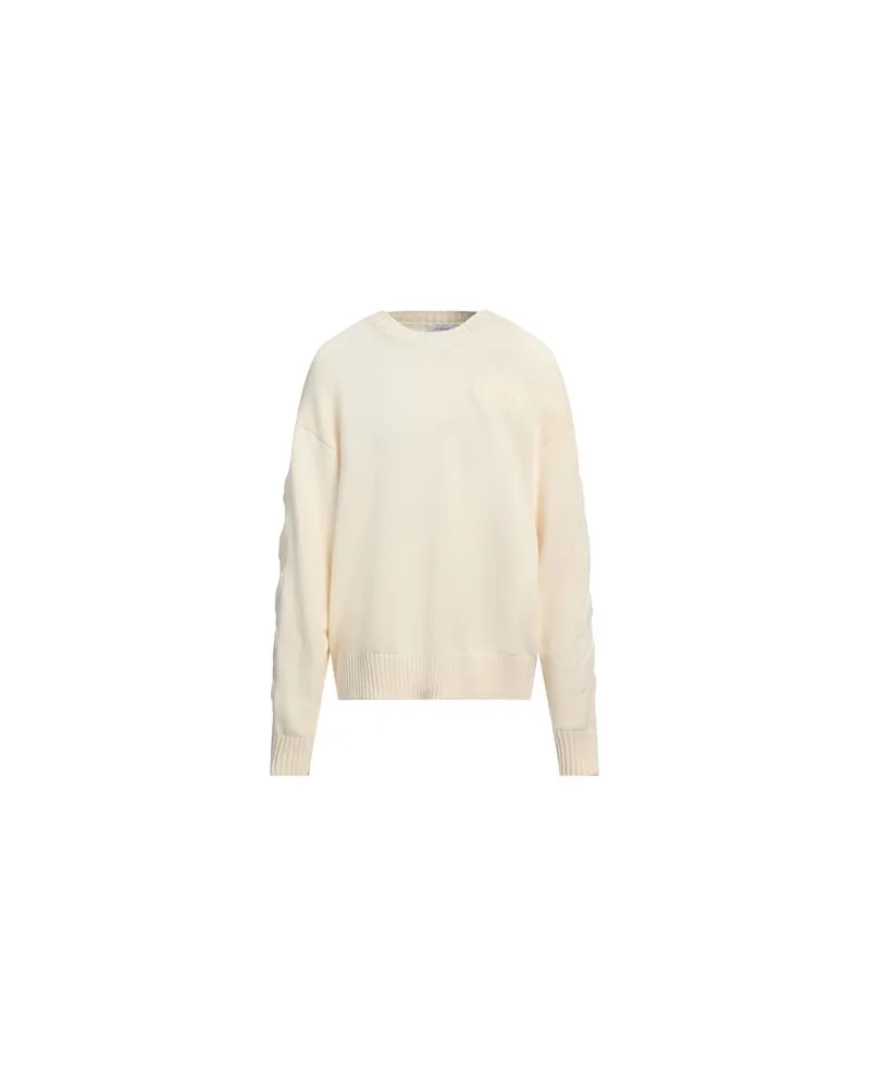 OFF-WHITE STRICKWAREN - Pulloverauf YOOX.COM Cremeweiß