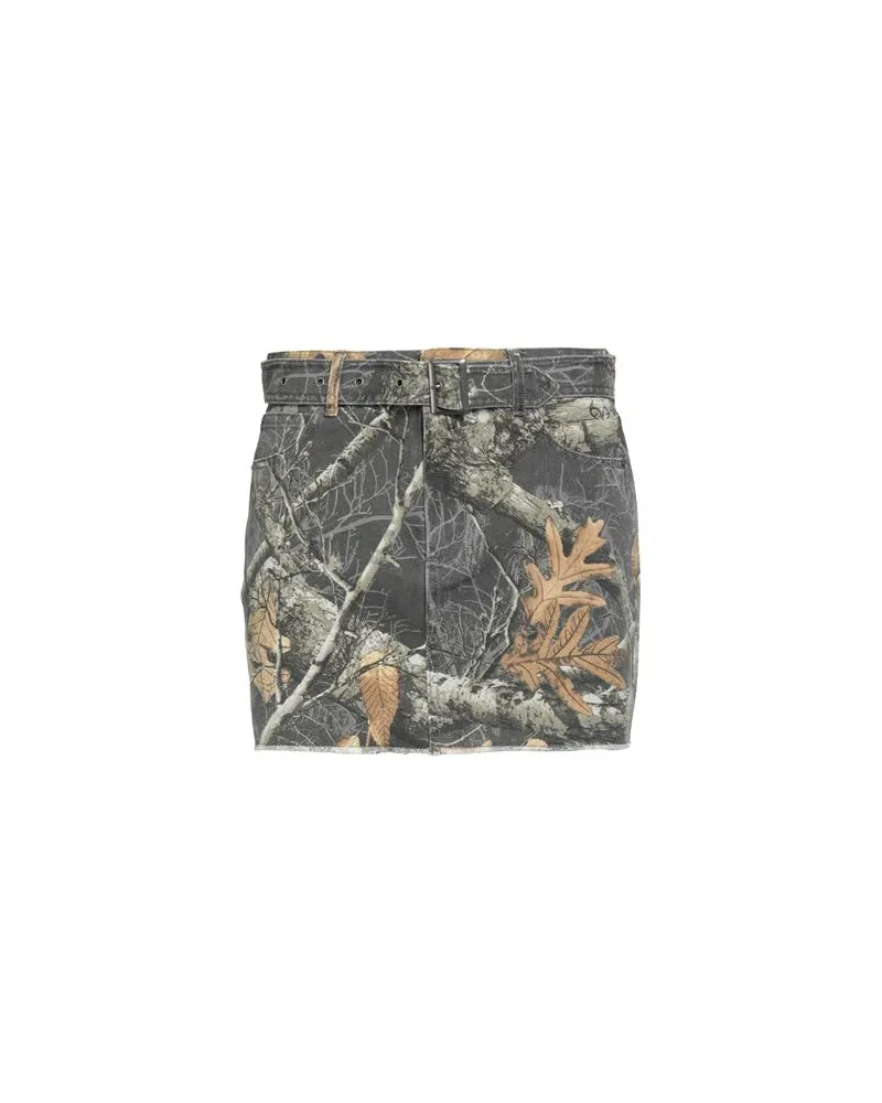 Guess HOSEN & RÖCKE - Jeansröckeauf YOOX.COM Braungrau