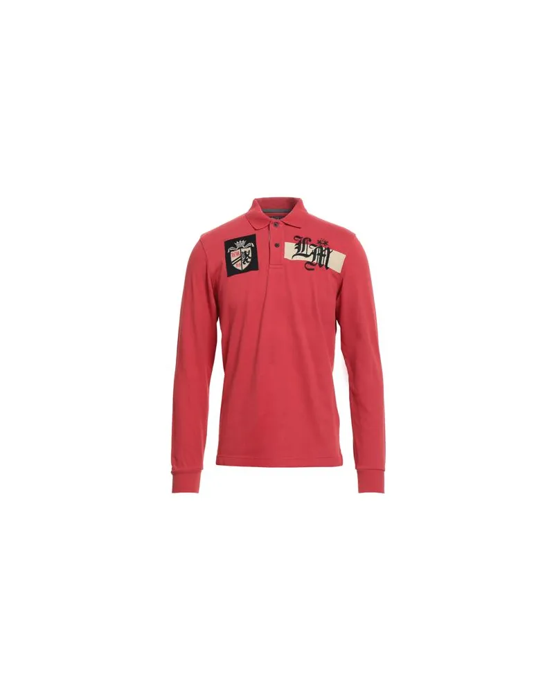 La Martina GUARDS POLO CLUB - TOPS - Poloshirtsauf YOOX.COM Rot