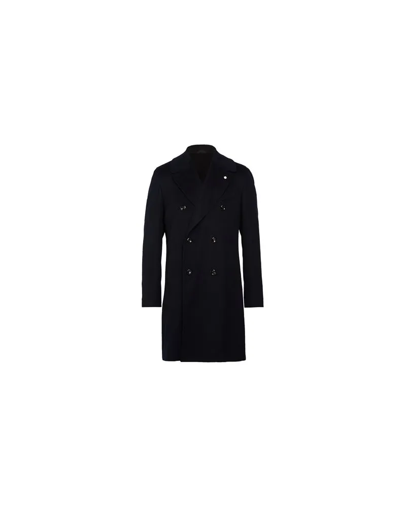 Luigi Bianchi Mantova JACKEN & MÄNTEL - Mäntelauf YOOX.COM Marineblau