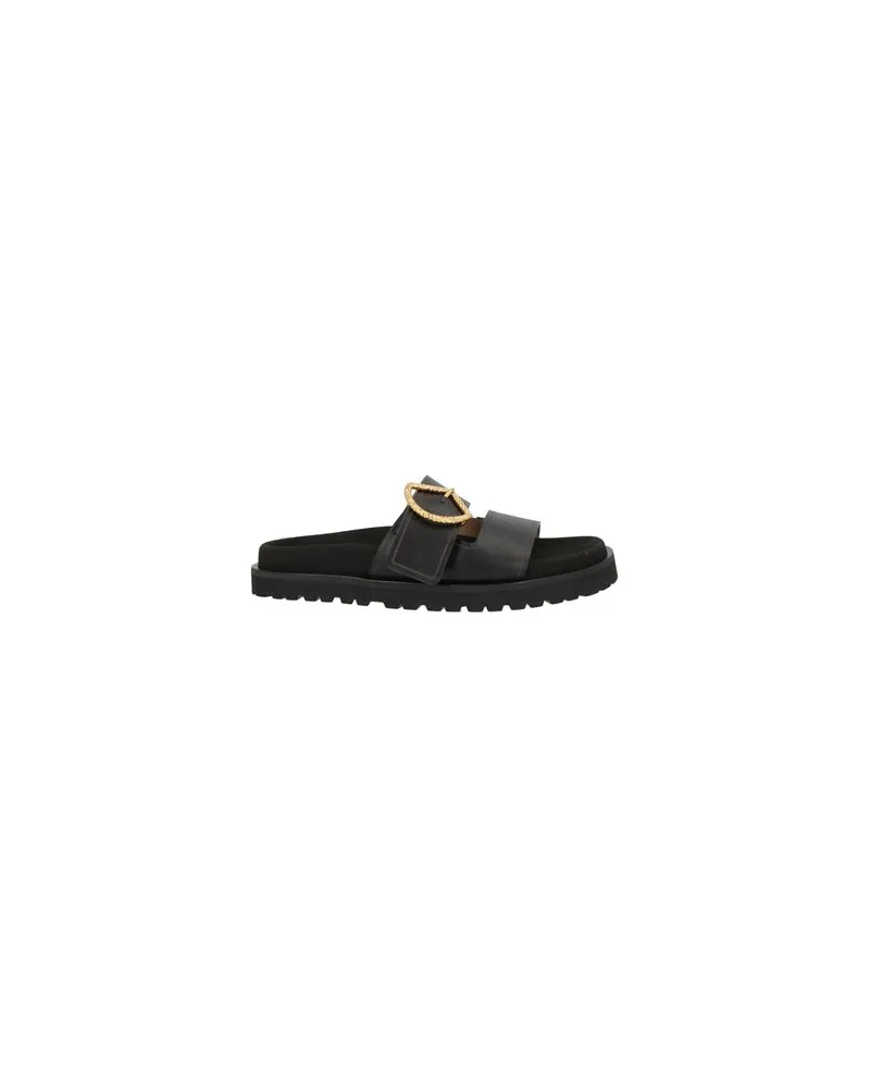Sergio Rossi SCHUHE - Sandalenauf YOOX.COM Schwarz