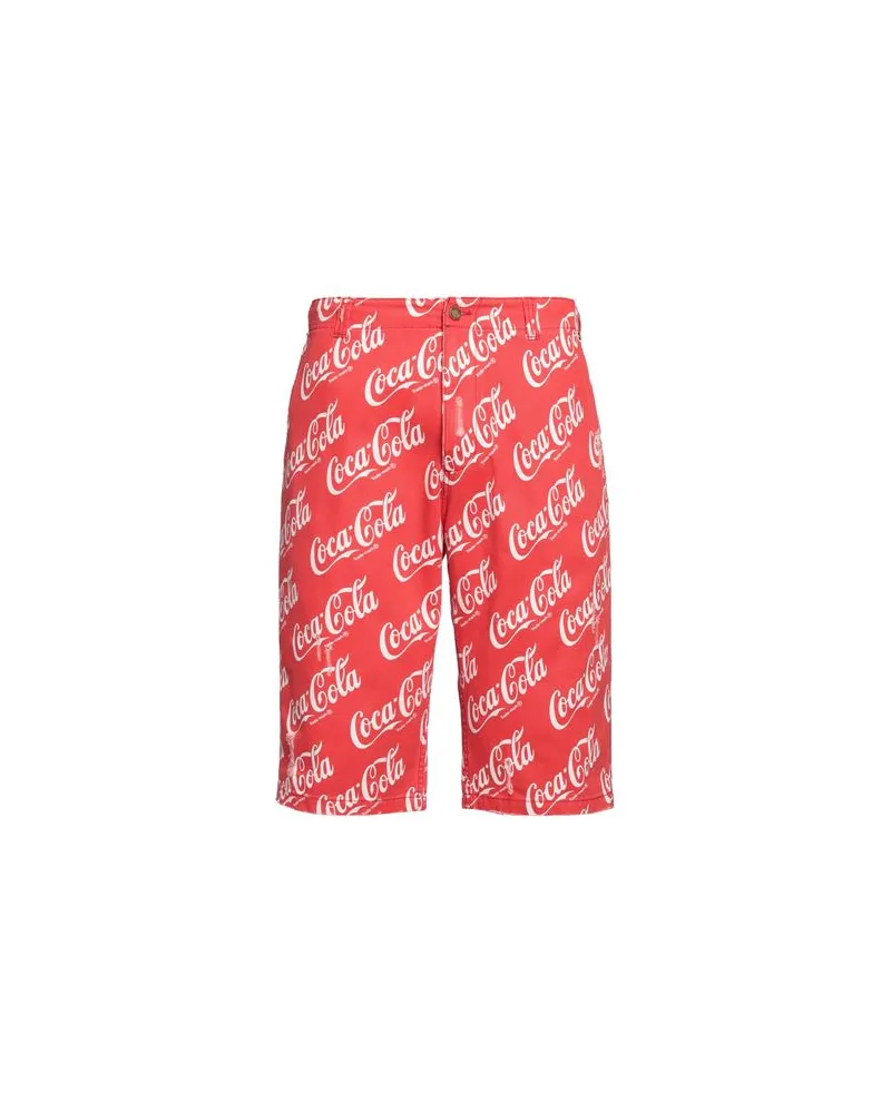 ERL X COCA COLA - HOSEN & RÖCKE - Shorts & Bermudashortsauf YOOX.COM Rot