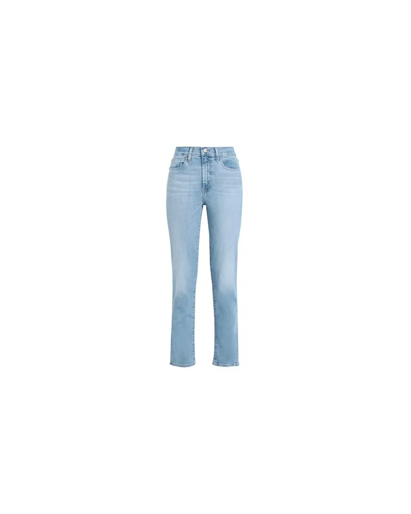 Levi's 724 HIGH RISE STRAIGHT  - HOSEN & RÖCKE - Jeanshosenauf YOOX.COM Blau