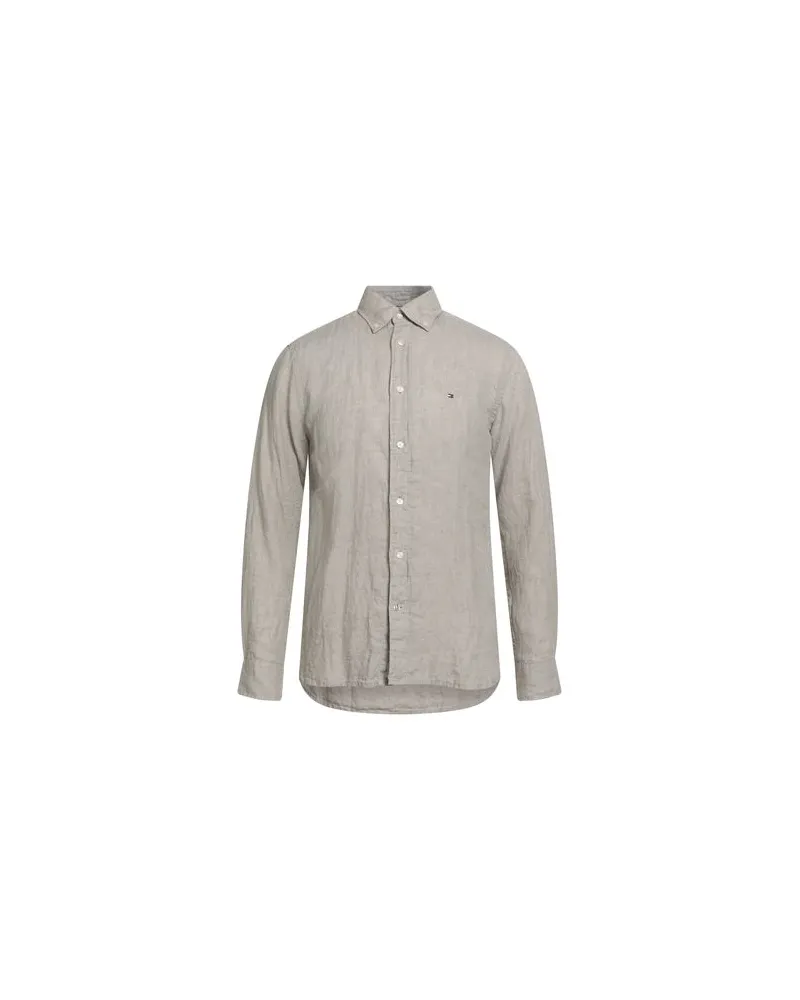 Tommy Hilfiger TOPS - Hemdenauf YOOX.COM Grau