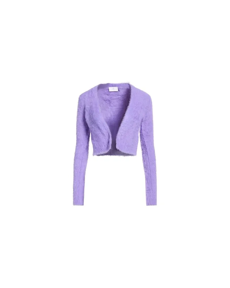 NENETTE STRICKWAREN - Strickjackenauf YOOX.COM Lila
