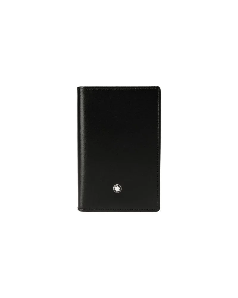 Montblanc Meisterstück Business Card Holder   - Kleinlederwaren - Kartenetuisauf YOOX.COM Schwarz