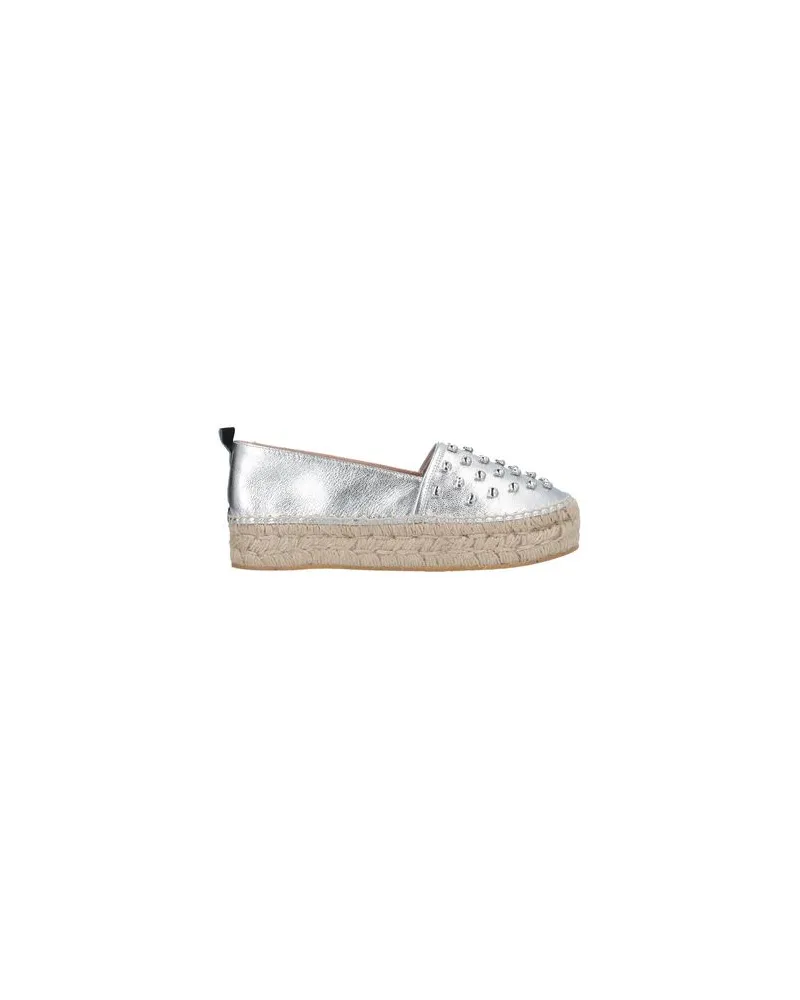 Moschino SCHUHE - Espadrillesauf YOOX.COM Silber