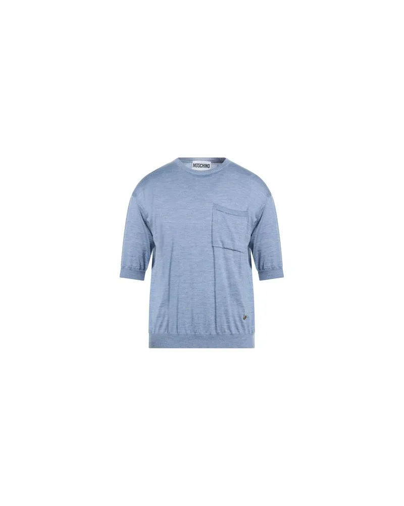 Moschino STRICKWAREN - Pulloverauf YOOX.COM Hellblau