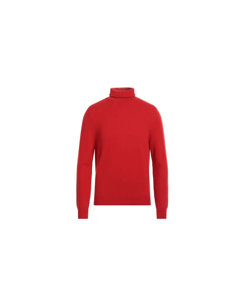 Malo STRICKWAREN - Rollkragenpulloverauf YOOX.COM Rot