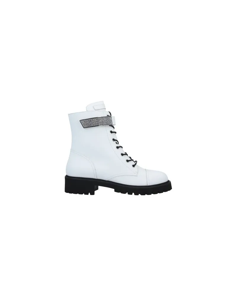 Giuseppe Zanotti SCHUHE - Stiefelettenauf YOOX.COM Weiß
