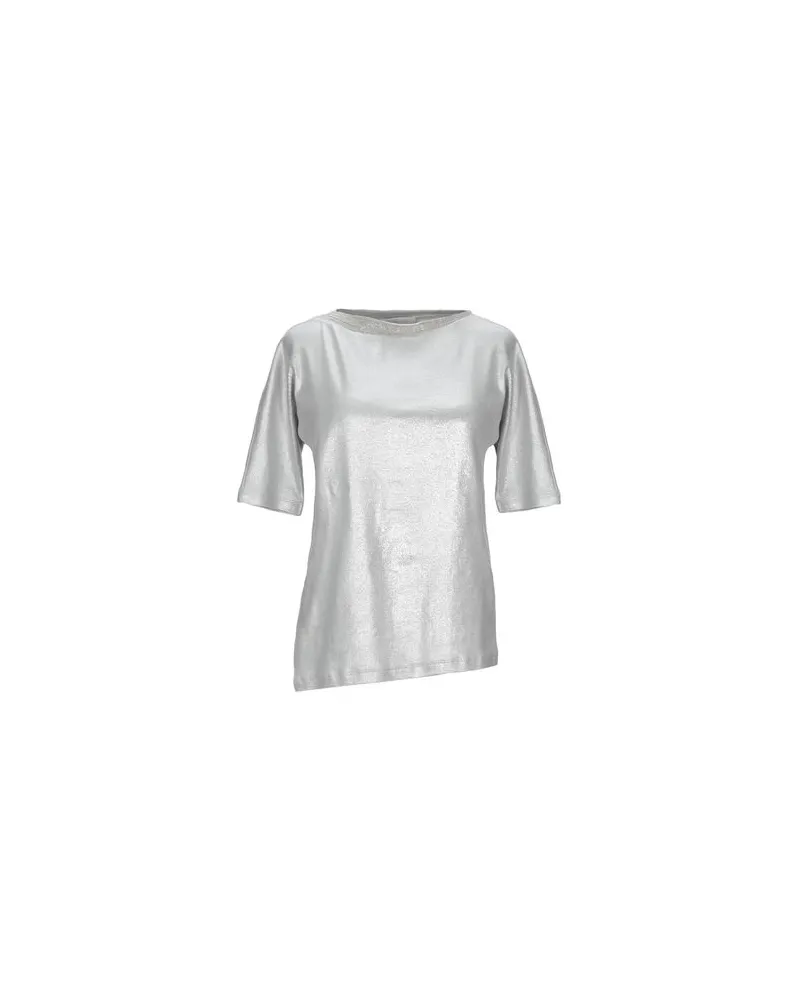 Fabiana Filippi TOPS - T-shirtsauf YOOX.COM Silber