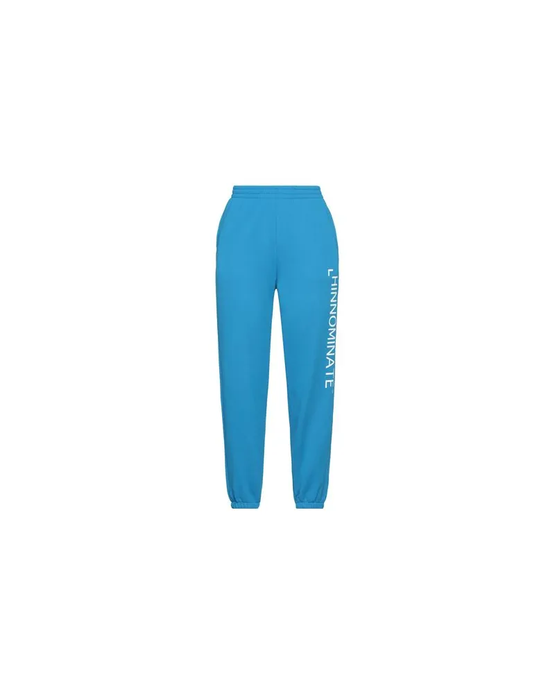 HINNOMINATE HOSEN & RÖCKE - Hosenauf YOOX.COM Azurblau