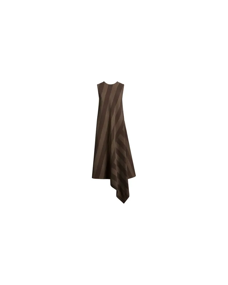 Uma Wang KLEIDER - Maxi-Kleiderauf YOOX.COM Militärgrün