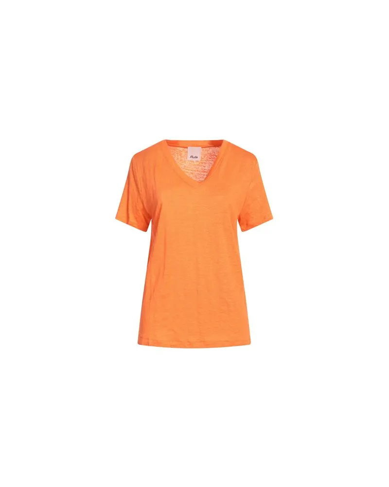 ALLUDE TOPS - T-shirtsauf YOOX.COM Orange