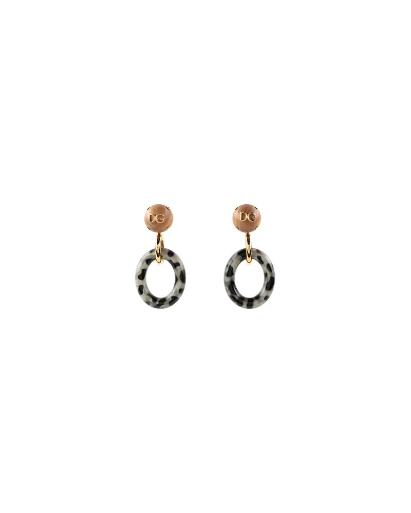 Dolce & Gabbana SCHMUCK und UHREN - Ohrringeauf YOOX.COM Grau