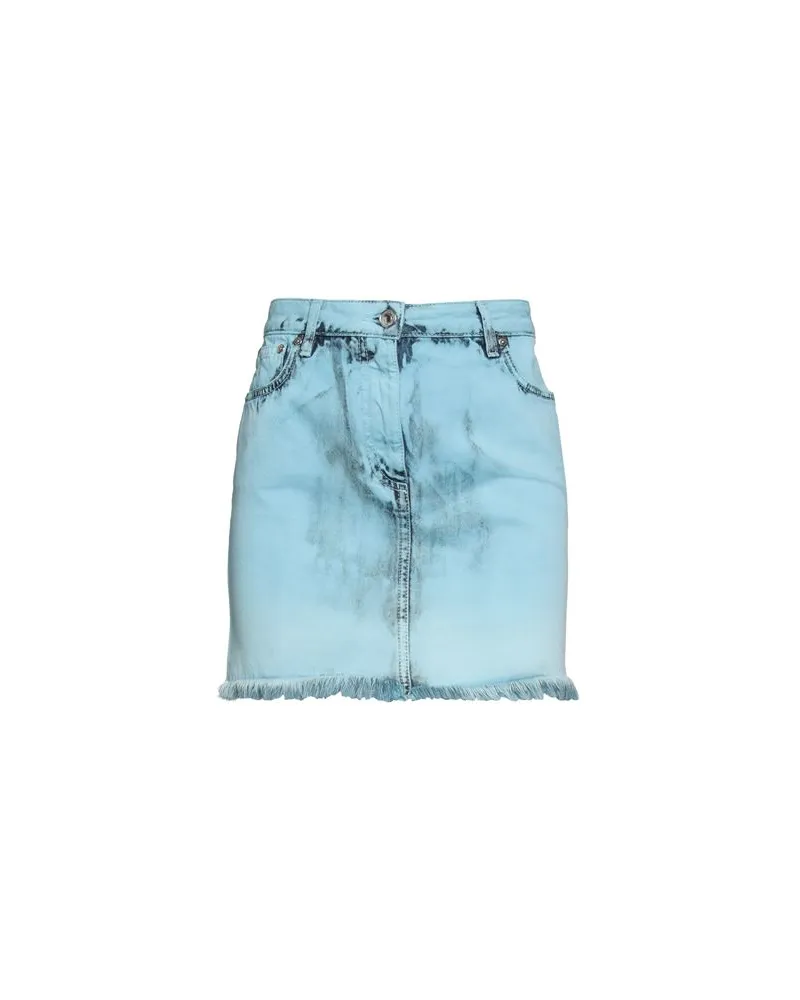 MSGM HOSEN & RÖCKE - Jeansröckeauf YOOX.COM Himmelblau