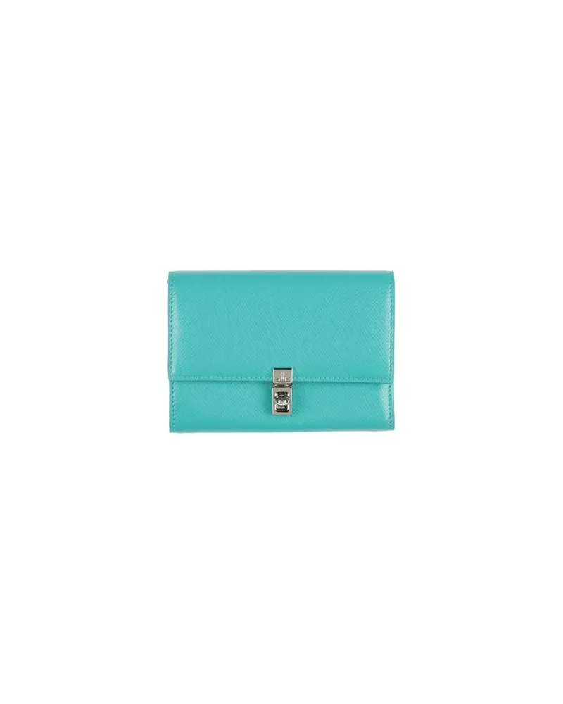 Vivienne Westwood Kleinlederwaren - Brieftaschenauf YOOX.COM Tūrkis