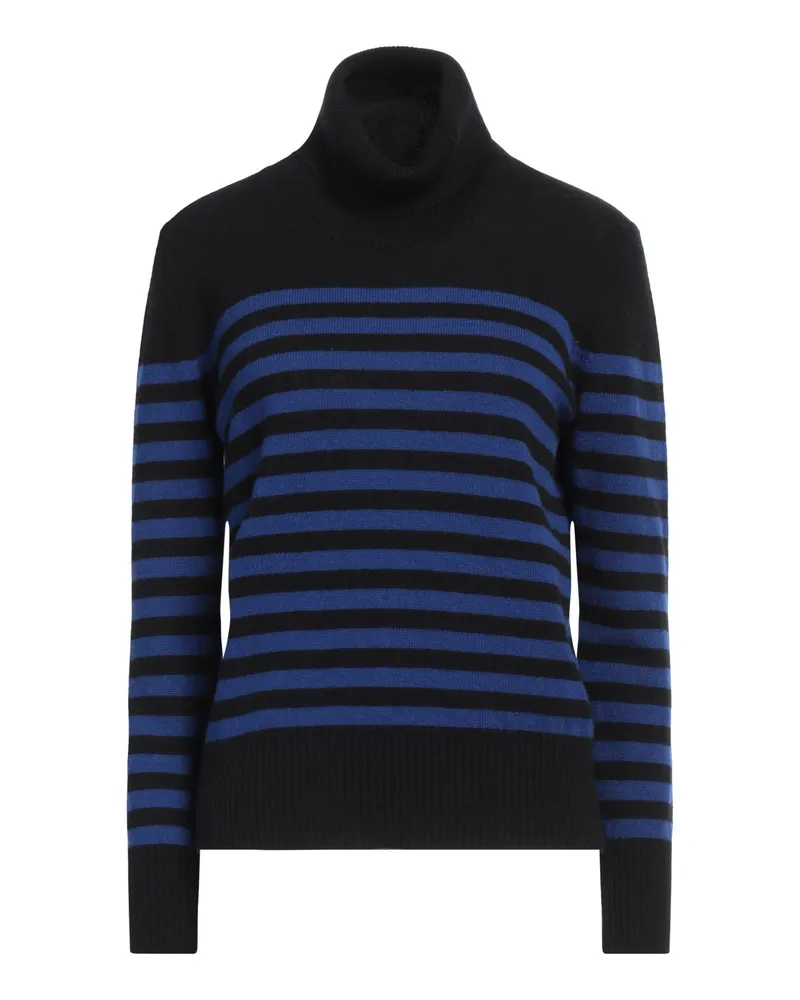 SHIRTAPORTER Rollkragenpullover Schwarz