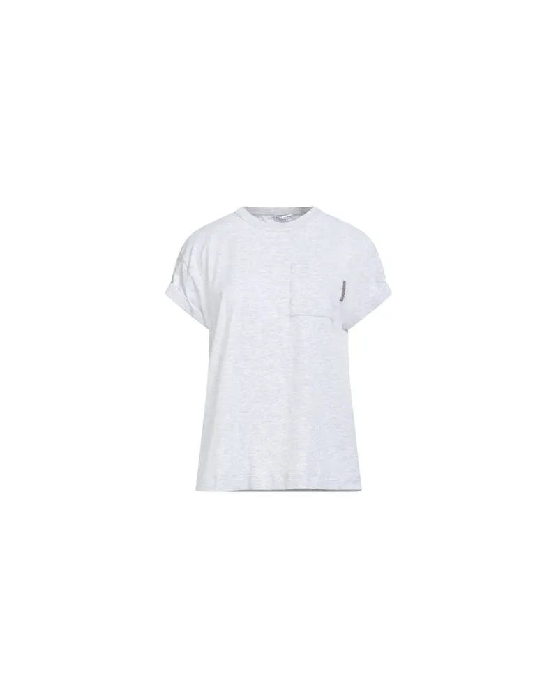 Brunello Cucinelli TOPS - T-shirtsauf YOOX.COM Grau