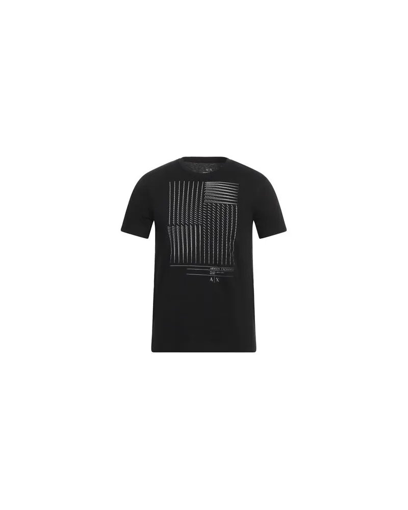 Armani Exchange TOPS - T-shirtsauf YOOX.COM Schwarz