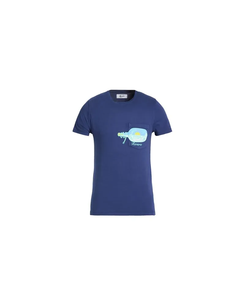Roy Roger's ROŸ ROGER TOPS - T-shirtsauf YOOX.COM Marineblau