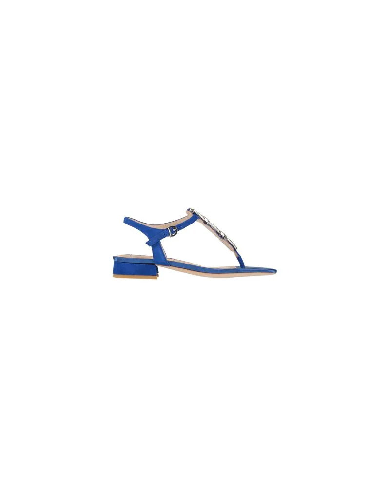 Luciano Barachini SCHUHE - Zehentrennerauf YOOX.COM Königsblau