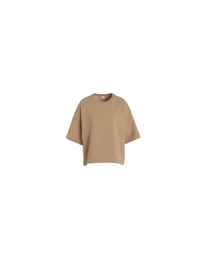 Puma INFUSE Relaxed Tee  - INFUSE Relaxed Tee - TOPS - T-shirtsauf YOOX.COM Kamel