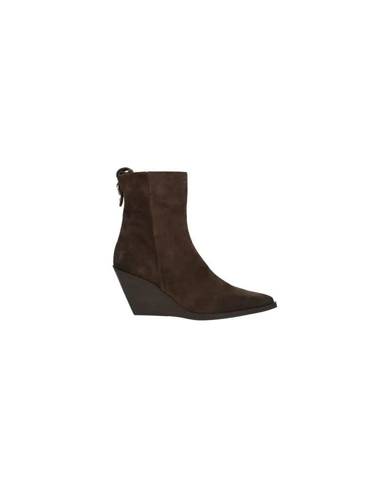 Elena Iachi SCHUHE - Stiefelettenauf YOOX.COM Dunkelbraun