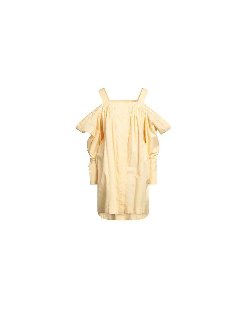 Erika Cavallini KLEIDER - Midi-Kleiderauf YOOX.COM Pastellgelb