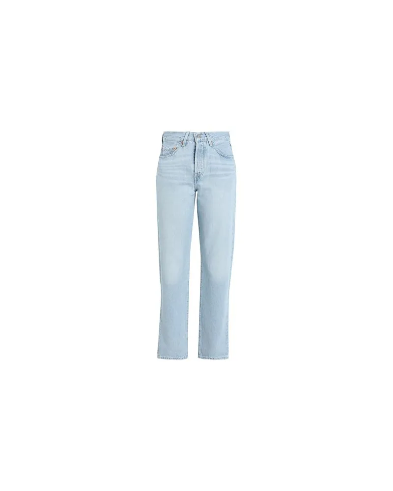 Levi's 501® 81 LIGHT INDIGO - WORN IN  - HOSEN & RÖCKE - Jeanshosenauf YOOX.COM Blau