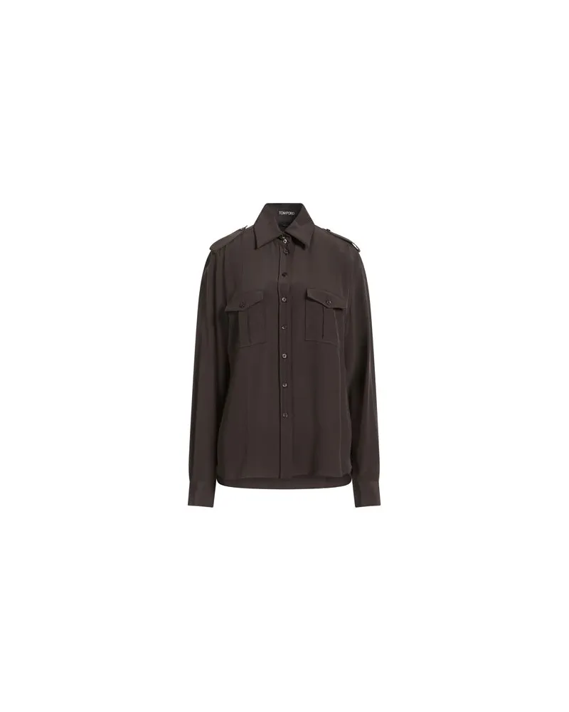 Tom Ford TOPS - Hemdenauf YOOX.COM Dunkelbraun